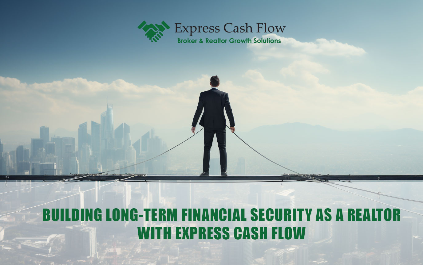Building long term financial security - Header image, man standing on top of building.